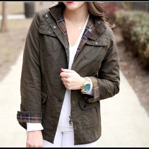 ISO Women’s Barbour jacket size XL